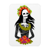 MAGNET FLEXIBLE SKELETON LADY (Vertical)