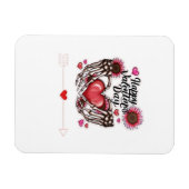 Magnet Flexible Skeleton Mains Valentines Classic de la journée (Horizontal)