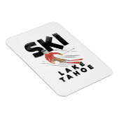Magnet Flexible Ski - Lac Tahoe (Côté Droit)