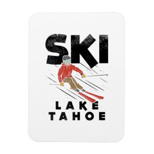 Magnet Flexible Ski - Lac Tahoe