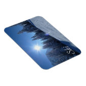 Magnet Flexible Ski Slope dans l'aimant du matin (Côté Droit)