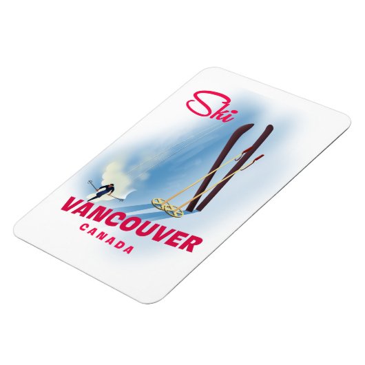 Magnet Flexible Ski Vancouver Canada (Côté Gauche)