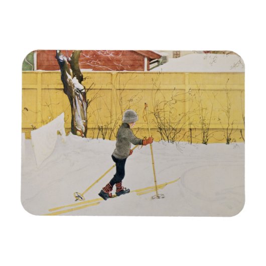 Magnet Flexible Skier, c.1909 (Horizontal)