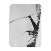 Magnet Flexible Skier féminin 2 (Vertical)
