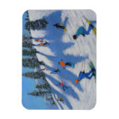 Magnet Flexible Skieurs Lofer 2010 (Vertical)