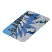 Magnet Flexible Skieurs Lofer 2010 (Côté Gauche)