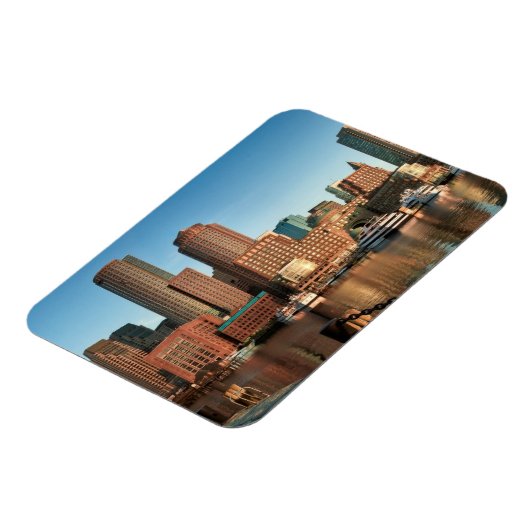 Magnet Flexible Skyline de Boston (Côté Gauche)