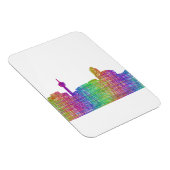 Magnet Flexible Skyline de Calgary (Côté Droit)