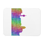 Magnet Flexible Skyline de Calgary (Horizontal)