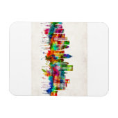 Magnet Flexible Skyline de Houston (Horizontal)