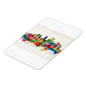 Magnet Flexible Skyline de Houston (Côté Gauche)