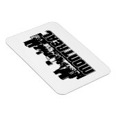 Magnet Flexible Skyline de Montréal (Côté Droit)