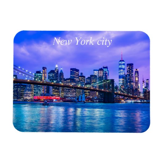 Magnet Flexible Skyline de New York (Horizontal)