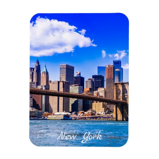Magnet Flexible Skyline de New York (Vertical)