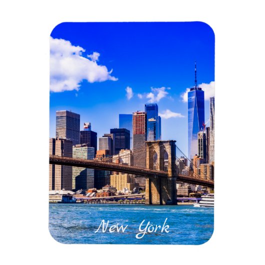 Magnet Flexible Skyline de New York (Vertical)