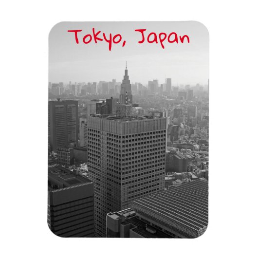 Magnet Flexible Skyline de Tokyo (Vertical)
