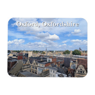 Magnet Flexible Skyline historique d'Oxford à Oxfordshire, Royaume