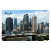 Magnet Flexible skyline makati (Horizontal)