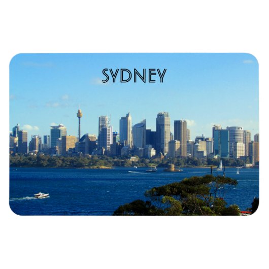Magnet Flexible skyline sydney (Horizontal)