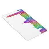 Magnet Flexible Skyline Washington DC (Côté Droit)