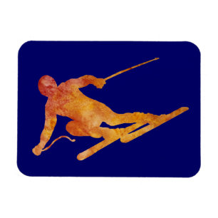 Magnet Flexible Slalom Skiier