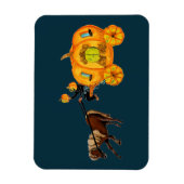 Magnet Flexible Sleepy Hollow Horseman Citrouille Carriage sans tê (Vertical)