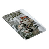 Magnet Flexible Sleigh Ride in Winter Wonderland (Côté Droit)