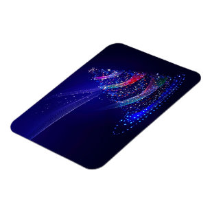 Magnet Flexible SlipperyJoe arbre de Noël numérique translucide ro