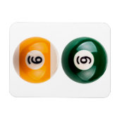 Magnet Flexible SlipperyJoe's 69 table de billard dur deux billiar (Horizontal)