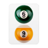 Magnet Flexible SlipperyJoe's 69 table de billard dur deux billiar (Vertical)