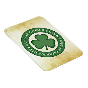 Magnet Flexible SlipperyJoe's Saint Patrick's Day vernis trois feu