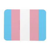 Magnet Flexible SlipperyJoe's transgenre pride drapeau de la diver (Horizontal)