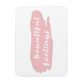 Magnet Flexible slogan de beaux sentiments (Vertical)