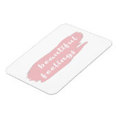 Magnet Flexible slogan de beaux sentiments (Côté Gauche)