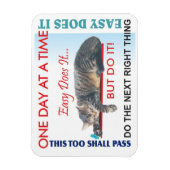 Magnet Flexible slogans de récupération (Vertical)