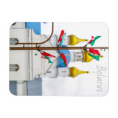 Magnet Flexible Slonim Belarus Drapeau Ville Architecture Eglise (Horizontal)