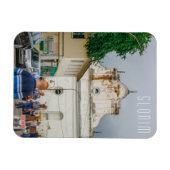 Magnet Flexible Slonim Belarus Synagogue de l'architecture urbaine (Horizontal)