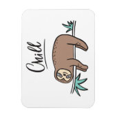 Magnet Flexible Sloth dit "Chill" (Vertical)
