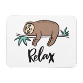 Magnet Flexible Sloth Dit Relax (Horizontal)