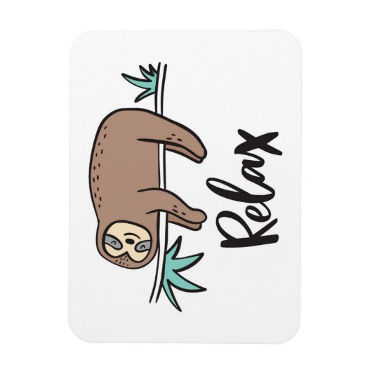 Magnet Flexible Sloth Dit Relax (Vertical)
