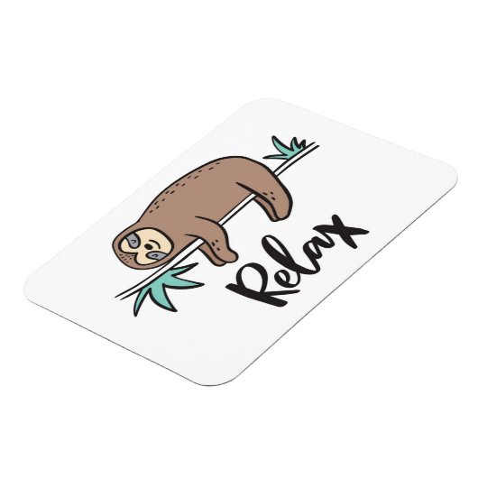 Magnet Flexible Sloth Dit Relax (Côté Gauche)