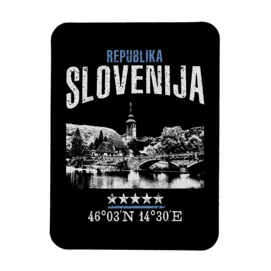 Magnet Flexible Slovénie (Vertical)