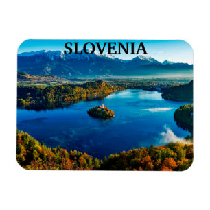 Magnet Flexible Slovénie - Lac Bled
