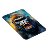 Magnet Flexible Smiling gorilla (Côté Droit)