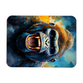 Magnet Flexible Smiling gorilla (Horizontal)
