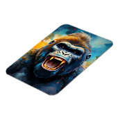 Magnet Flexible Smiling gorilla (Côté Gauche)