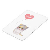 Magnet Flexible Smitten Kitten 'Love you' Saint Valentin aimant (Côté Gauche)