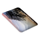 Magnet Flexible Smotains Blue Ridge Parkway GSMNP Photo (Côté Droit)