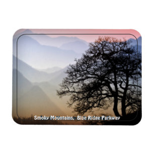 Magnet Flexible Smotains Blue Ridge Parkway GSMNP Photo