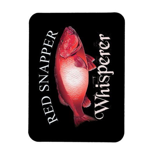 Magnet Flexible Snapper rouge Whisperer Dark (Vertical)